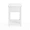 Alaterre Furniture Coventry Wood End Table with Drawer and Shelf ANCT01WH - alternate 7